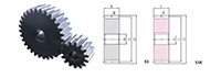 Ground-Hubless-Spur-Gears SSAG